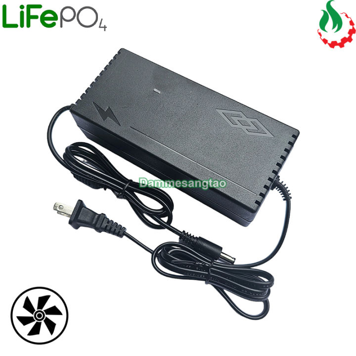 Sạc 4S 3A 12V (14.6V) dùng cho pin sắt Li-Fe 3.2V Adapter (Có quạt)