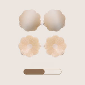 แผ่นปิดบราที่มองไม่เห็นแบบหนา แผ่นยางดันซิลิโคนกันลื่นชีวภาพ กาว แผ่นแปะเต้านม แผ่นเสริมหน้าอก ยกและป้องกันการกระแทก ชุดชั้นในเจ้าสาว ไม่หลุด ระบายอากาศได้ แผ่นแปะเต้านมกันลื่น แผ่นแปะบราที่มองไม่เห็น ไม่มีสายสะพาย งานแต่งงาน