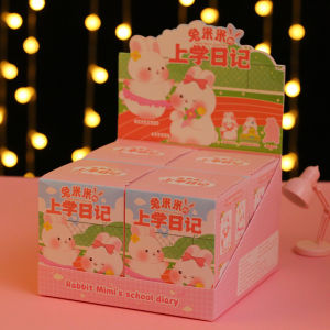 【Ready Stock】 Cute Auspicious Rabbit Blind Box Resin Desktop car Decor Decoration Ornament Gift 小兔 兔子 盲盒 批发可爱树脂桌面汽车摆件