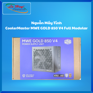 Nguồn Máy Tính CoolerMaster MWE GOLD 850 V4 Full Modular - Hàng Chính Hãng