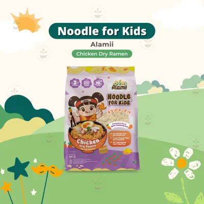 Alamii Noodle for Kids - Mie Sehat Bernutrisi untuk Anak (63-64g) | Bebas MSG dan Pengawet