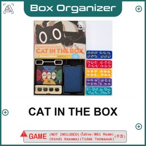 Cat in the Box Board Game Box Organizer Insert