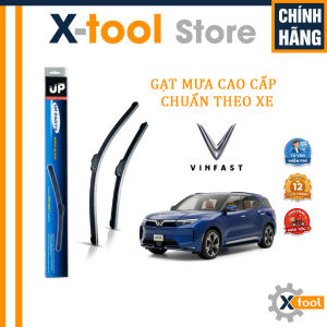 Gạt Mưa VinFast VF3 / VF5 / VF6 / VF8 / VFe34 / Fadil / Lux / Herio / Nerio – Xương Mềm Silicone UP PARTS OEM (Ảnh Thật)