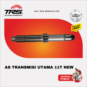 [TRS] AS TRANSMISI UTAMA / MAINSHAFT 11T VIAR KARYA NEW 150 200CC TIPE ULIR