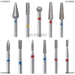 [COD] HUANGMS Nail Drill Bits Cuticle Clean Manicure Pedicure Remover Tools