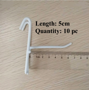 Heavy Duty Thick Hanging Hooks for Screen Wire Mesh Multipurpose Merchandise Supermarket Home Living Organizers Store