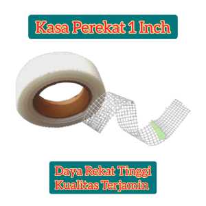 Kain Kasa Gypsum Isolasi Plaster Lem Perekat Gipsum Join Tape Ukuran 1" 25cm Kain Kasa Perekat Harga Per roll