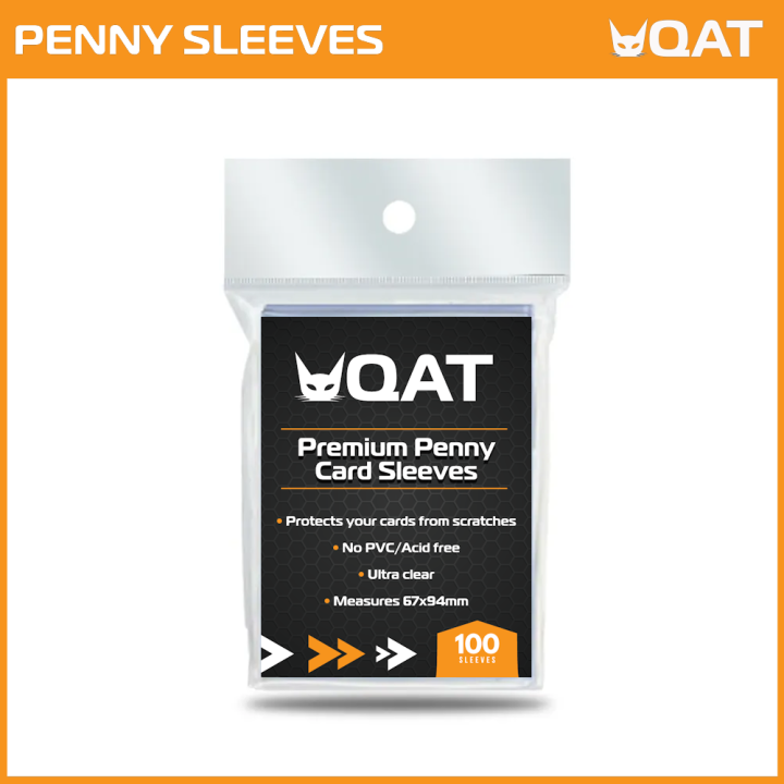[QAT] 100pcs Premium Penny Sleeves for storage of NBA cards, Magic