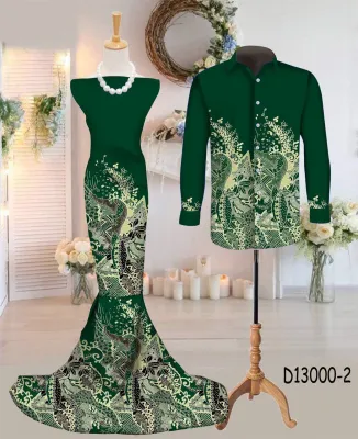 0.5m Seta Pura Royal Galaxy Silk Kain Pasang Batik Sedondon Exclusive Bidang 45