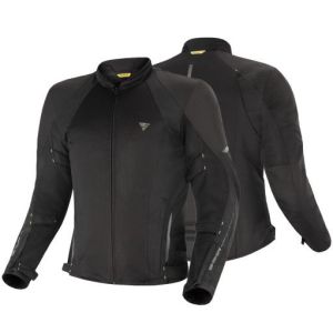 SHIMA JET Men Motorcycle Jacket - Black
