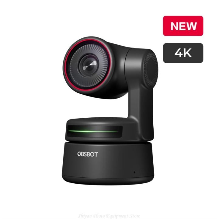 OBSBOT Tiny PTZ 4K Webcam, AI-Powered Framing & Autofocus, 4K Webcam ...