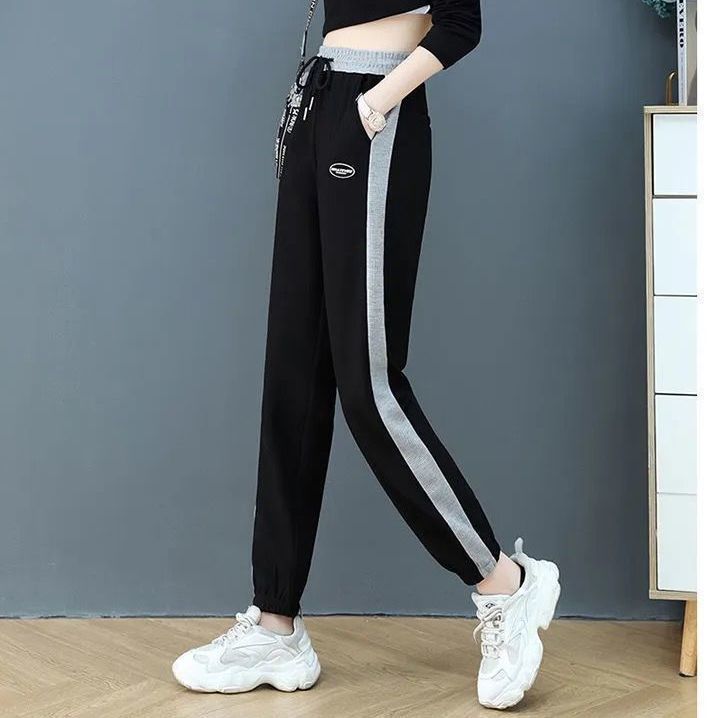 Korean Black Loose Leggings Pants For Women Korean Style Fashion