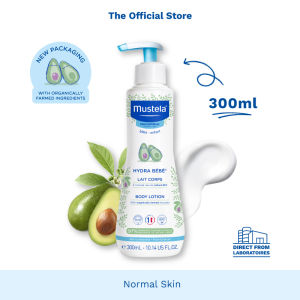 Mustela Hydra Bebe Body Lotion 300ml [Normal Skin][Hydration] (exp: 2028 & beyond) updated 15/08/25