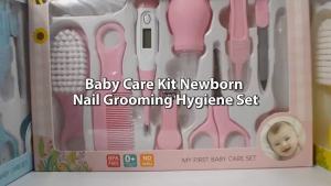 10pcs Baby Care Kit Newborn Grooming Hygiene Set nail Clipper comb Portable Tool beauty set gift set
