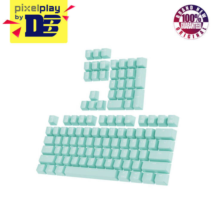 PWNAGE Ultra Custom Mechanical Keyboard Full Keycap Set Double Shot PBT (Mint) (UC-MK-FKS-M)