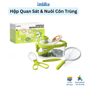 Đồ chơi khám phá tự nhiên - Hộp quan sát và nuôi côn trùng mideer Versatile Observation Box
