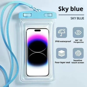 CODWaterproof Phone Pouch Drift Diving Swimming Bag Underwater Dry Case Cover For Water Sports Beach