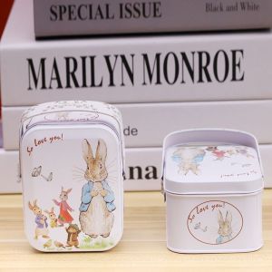 FDGFGG วินเทจ มือจับแบบมือถือ กระเป๋าเดินทางสำหรับกระเป๋าเดินทาง สำหรับงานแต่งงาน คุกกี้ขนม วันเกิดของสตรี ที่เก็บของสามารถ กล่องเก็บของสำหรับเก็บ กล่องของขวัญของขวัญ กล่องจัดระเบียบของ