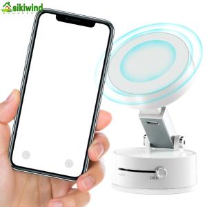 Double-Sided Magnetic Suction Cup Phone Holder for Cars - Secure Your Phone on Smooth Surfaces