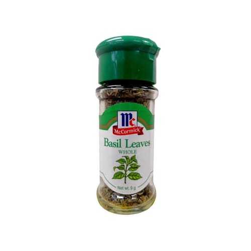 McCormick Basil Leaves Whole (9g) - [Same Day Delivery cut off at 10 ...