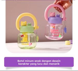 Botol Minum Unik Model Karkter Tenteng Cup Cartoon Mini 800ml/5062