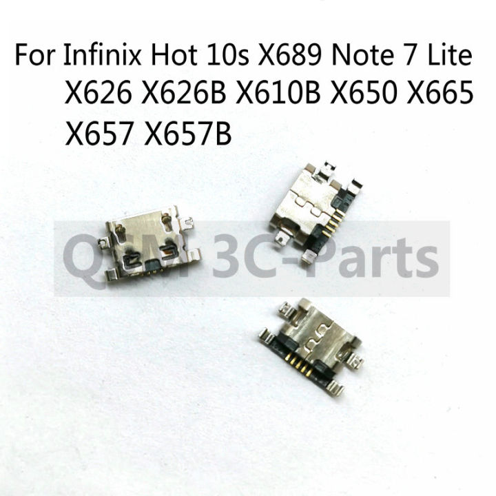 Micro USB Charging Port Pin For Infinix Hot 10s X689 Note Lite