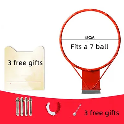 THE SUN Heavy Duty Basketball Hoop Basketball Ring Heavy Duty Ring 18 Inch Standard NBA Standard International Standard