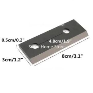 Hanson8 2pcs/set High Quality Environmental Steel Garden Shredder Chipper Blade Set B8T9H