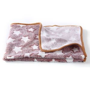 Hateli mèo cưng và chăn dành cho chó mềm cao cấp lông cừu ấm áp flannel Chăn thú cưng Mat tuyệt vời vật nuôi ném cho chó cún con mèo con chó lớn nhỡ