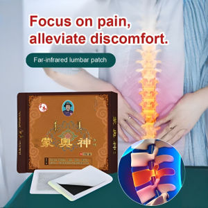 ✨ Lumbar Stickers / Pain Relief / Back Patch / Medical Adhesive / Herbal Plaster For Waist Support - Meng Ao Shen Black Plaster Lumbar Stickers