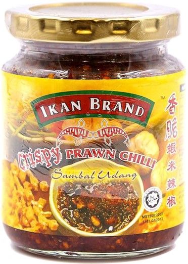 IKAN BRAND Crispy Prawn Chilli (Sambal Udang) 香脆虾米辣椒200G [HALAL] | Lazada