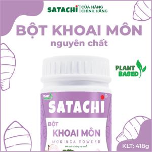 Bột Khoai Môn Nguyên Chất SATACHI – 100% khoai môn không đường – Hộp 418g