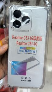 Soft Case Silikon Kompatibel Untuk Realme C60 Realme C51s Realme C61 Realme C63 Realme C65 Realme C67 Bening Transparant Airbag Anti Crack Tebal