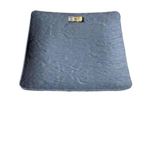 Piring Kotak Relief Batu 10" Melamine Stone Series - Golden Dragon P6910A