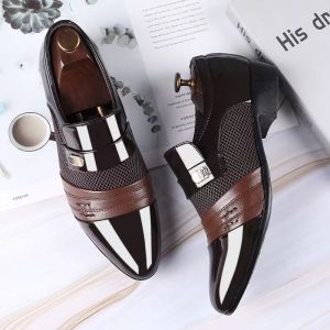 2025 MenS Leather Shoes black shoes Business Formal Wear Shoes Casual Soft Leather Shoes school shoes For Men Business shoes
