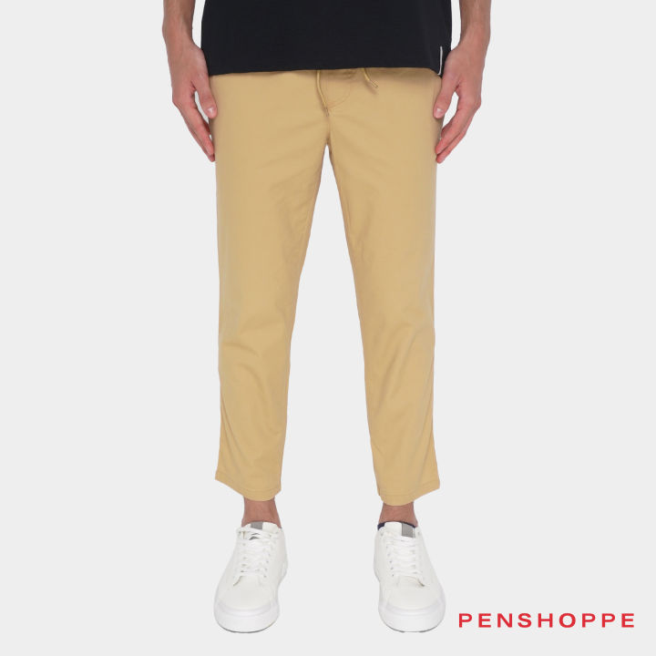 Penshoppe Dapper Trousers For Men (Dark Gray) | Shopee Philippines