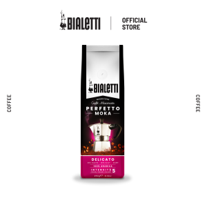 Bialetti Perfetto Moka Ground Coffee 250g - Intenso Delicato Classico Chocolate Hazelnut Vanilla Decaf