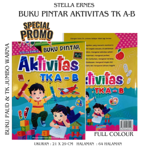 BUKU TK JUMBO - BUKU PINTAR ACTIVITAS TK A-B
