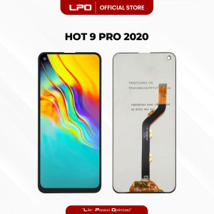 LPO Cellphone LCD 6.6 inches Compatible with Infinix Hot 9 Pro 2020 X655F with Digitizer Replacement Fully Assembly
