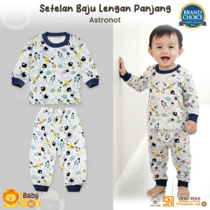 (1-3 Tahun) Setelan Baju Bayi Anak Balita Setelan Panjang Setelan Pendek Baju tidur Anak Bayi Baju piyama Balita 100% COTTON SBJ-71SK Baju Tidur Bayi Kaos Anak Bayi Balita Lengan Panjang Baju Tidur Anak Laki-Laki Perempuan Pakaian Anak Bayi Balita
