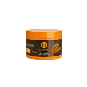 OUHOE Tanning gel Tanning cream outdoor seaside tanning bronze moisturizing healthy skin color after sun exposure (150g)