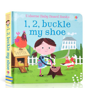 milu Board Book 1 2 Buckle my Shoe Toddler Nursery Rhyme Childrens Picture Book Usborne Toddler Picture Book 3 To 6 Years old