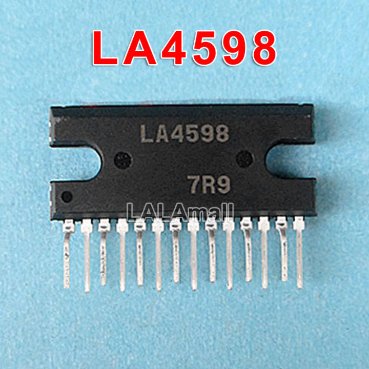 2pcs LA4598 LA 4598 SIP-14 2-Channel Power Amplifier IC Chip | Lazada PH