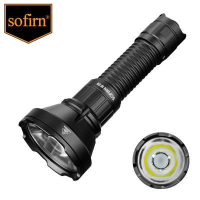 Sofirn SF26 21700 Tactical Flashlight 2000lm LED Lanterna Luminus SFT40 USB C Rechargeable Torch with Double Tail Switch