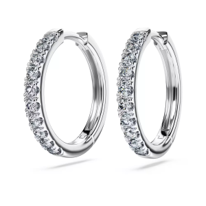 Swarovski Eternity Silver Crystal Earrings 925 Sterling Silver Elegant Birthday Gift for Women Gift Set EH-903256404551