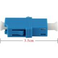 LC to LC Simplex Single Mode Fiber Optic Optical Adapter Coupler Connector for Fiber Optic Cable, LC-LC Simplex Fiber Optic Connector. 