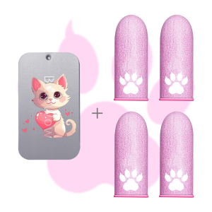 DAMIEL ปลอกนิ้วเล่นเกมสำหรับ PUBG ปลายนิ้วระบายอากาศได้ดีกันเหงื่อที่คลุมปลายนิ้วหัวแม่มือสำหรับเกมมือถือ