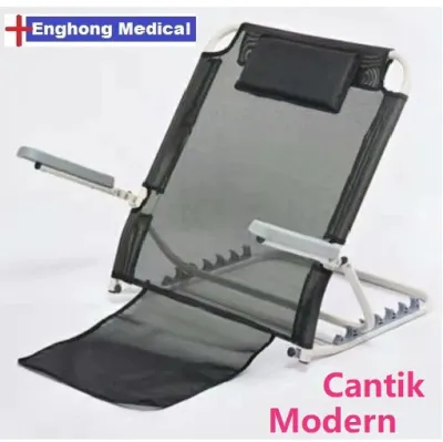 Adjustable Backrest Tempat Bersandar Berbaring Medical Mesh Backrest EngHong Backrest Recliner Lazy Bed
