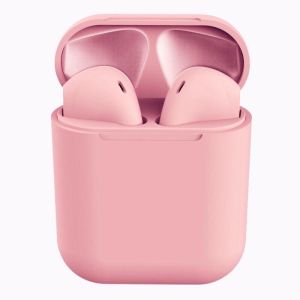 i12 TWS Bluetooth Earphone Makaron Wireless Bluetooth/ Touch Wireless Headset Sports Gaming Headphones with Charging Box