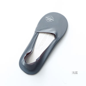 5Pairs Korea ice silk ins shallow socks invisible ladies ten-color silicone shallow socks spring and summer tide boat socks